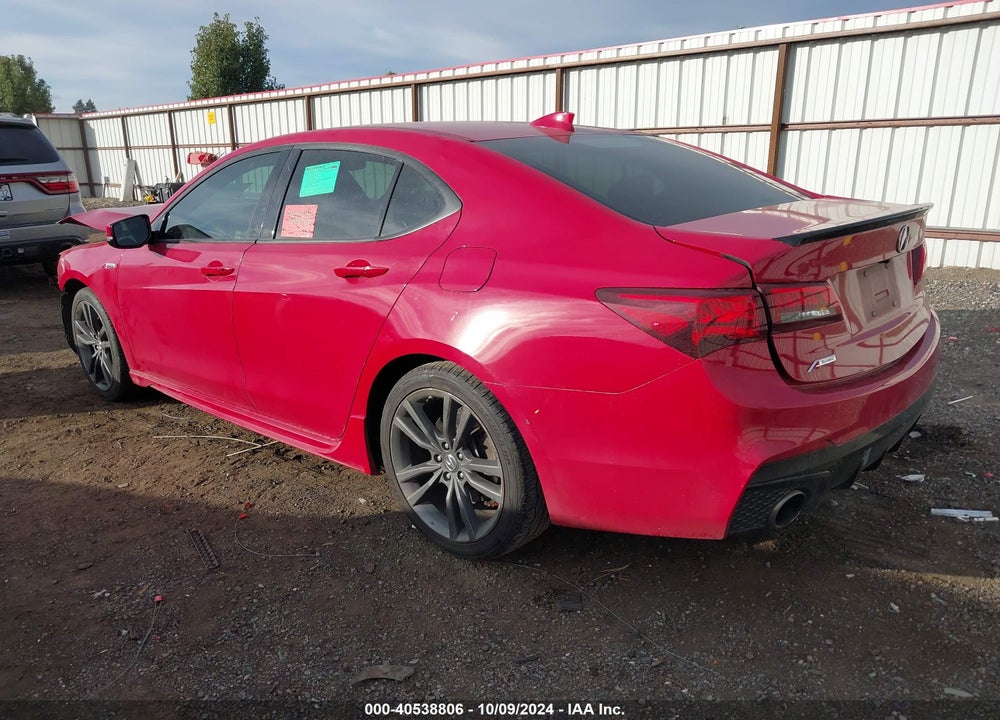 2019 ACURA TLX TECH & A-SPEC PKGS VIN: 19UUB2F61KA003278