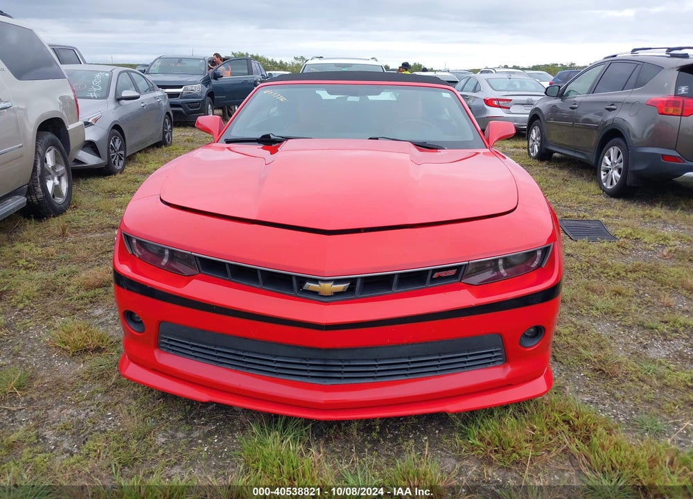 2015 CHEVROLET CAMARO 2LT VIN: 2G1FF3D33F9270023