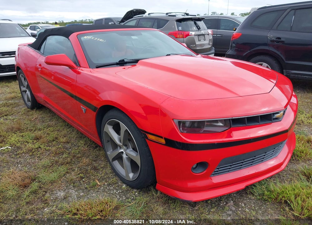 2015 CHEVROLET CAMARO 2LT VIN: 2G1FF3D33F9270023