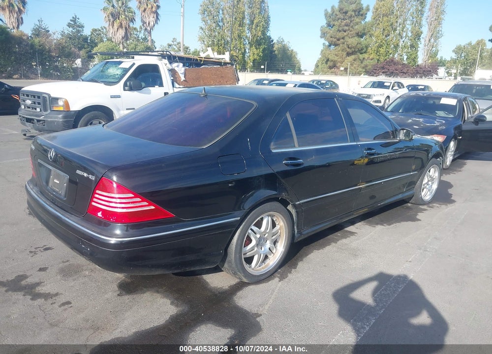 2002 MERCEDES-BENZ S 430 VIN: WDBNG70J72A234411
