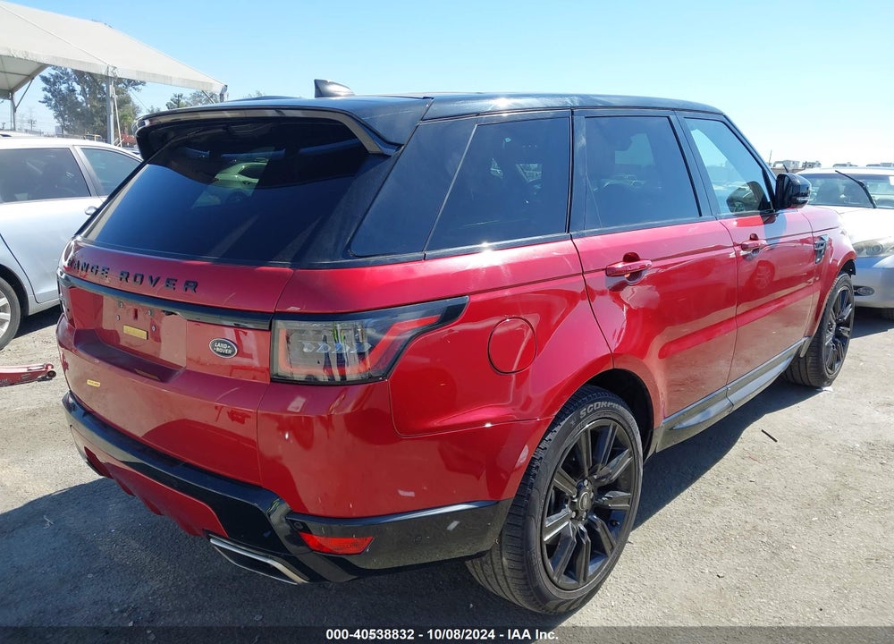 2022 LAND ROVER RANGE ROVER SPORT HSE SILVER EDITION MHEV VIN: SALWR2SU0NA210653