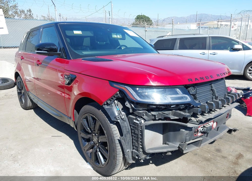 2022 LAND ROVER RANGE ROVER SPORT HSE SILVER EDITION MHEV VIN: SALWR2SU0NA210653