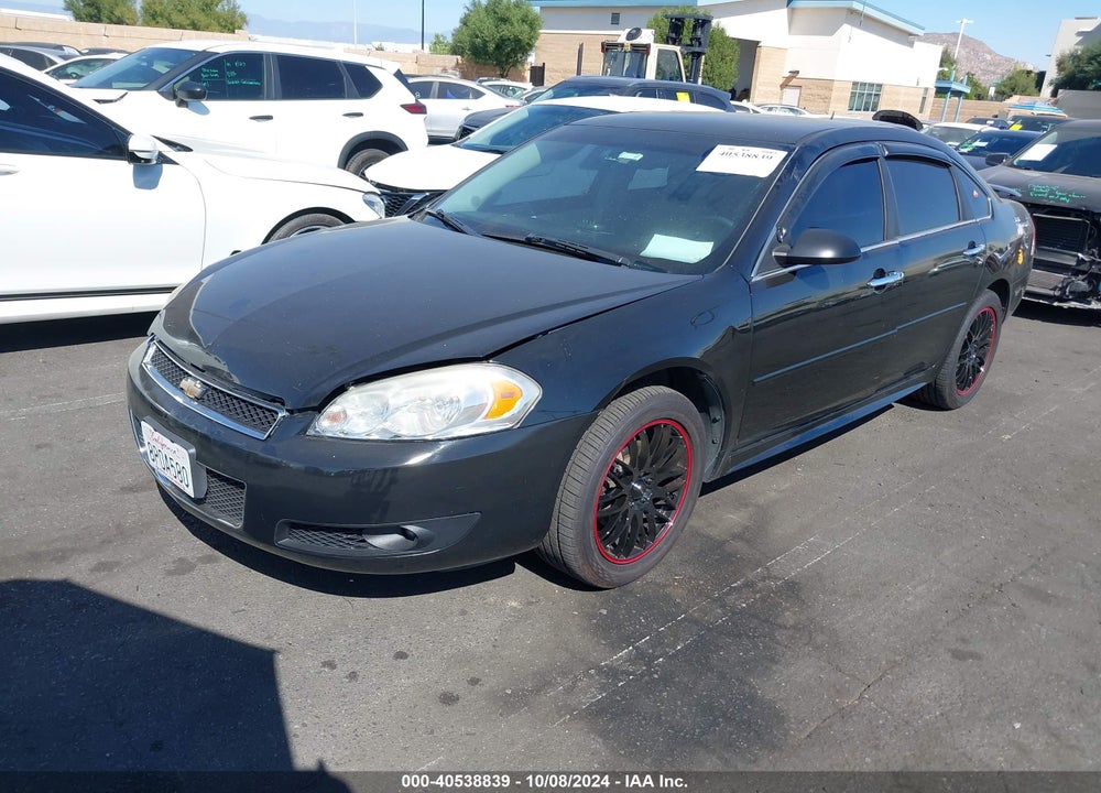 2016 CHEVROLET IMPALA LIMITED LTZ VIN: 2G1WC5E39G1121019