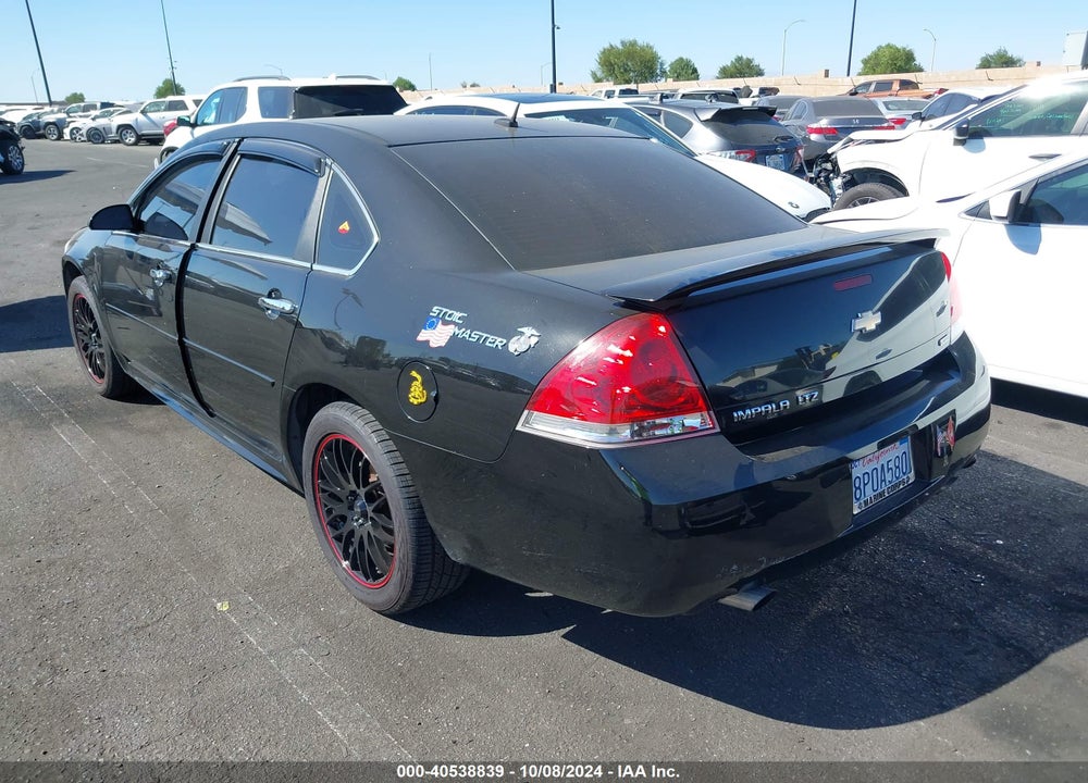 2016 CHEVROLET IMPALA LIMITED LTZ VIN: 2G1WC5E39G1121019