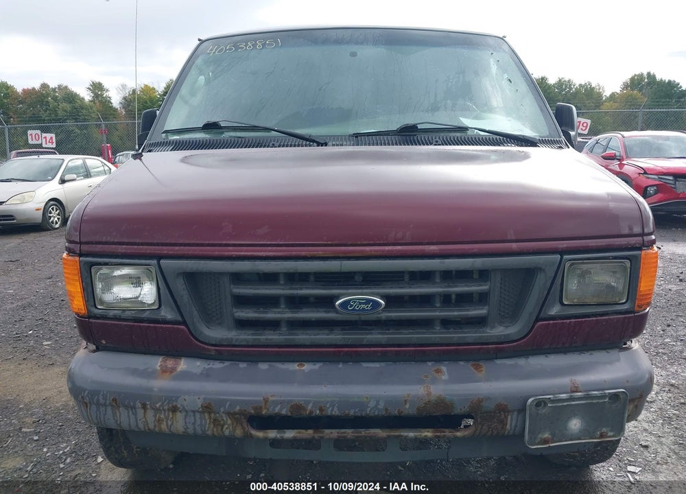 2004 FORD E-350 SUPER DUTY COMMERCIAL/RECREATIONAL VIN: 1FTSE34L74HA80114