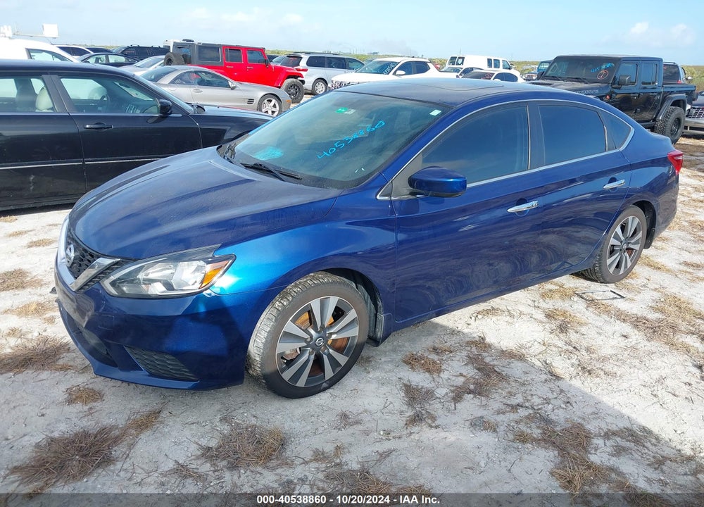 2019 NISSAN SENTRA SV VIN: 3N1AB7AP1KY453199