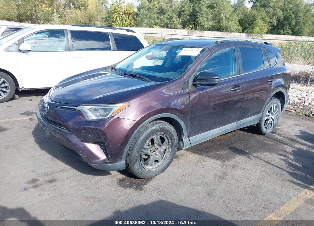 2016 TOYOTA RAV4 LE VIN: 2T3BFREV7GW428654