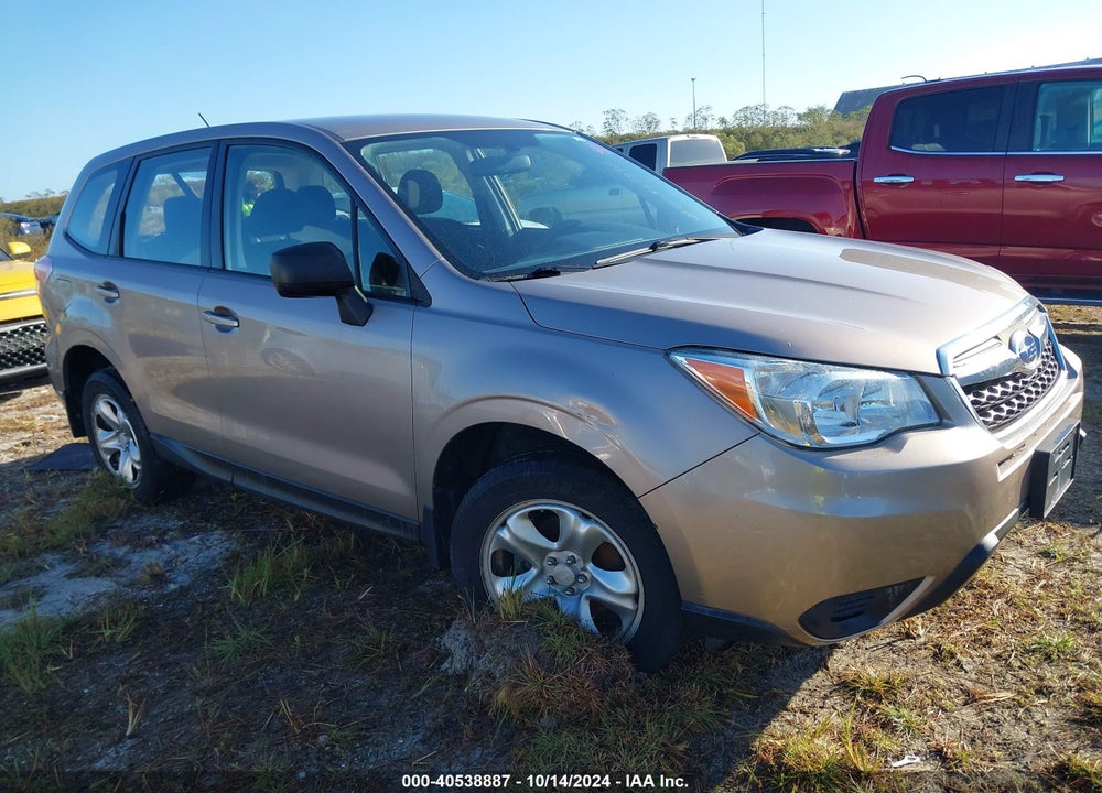 2014 SUBARU FORESTER 2.5I VIN: JF2SJAAC8EH453636