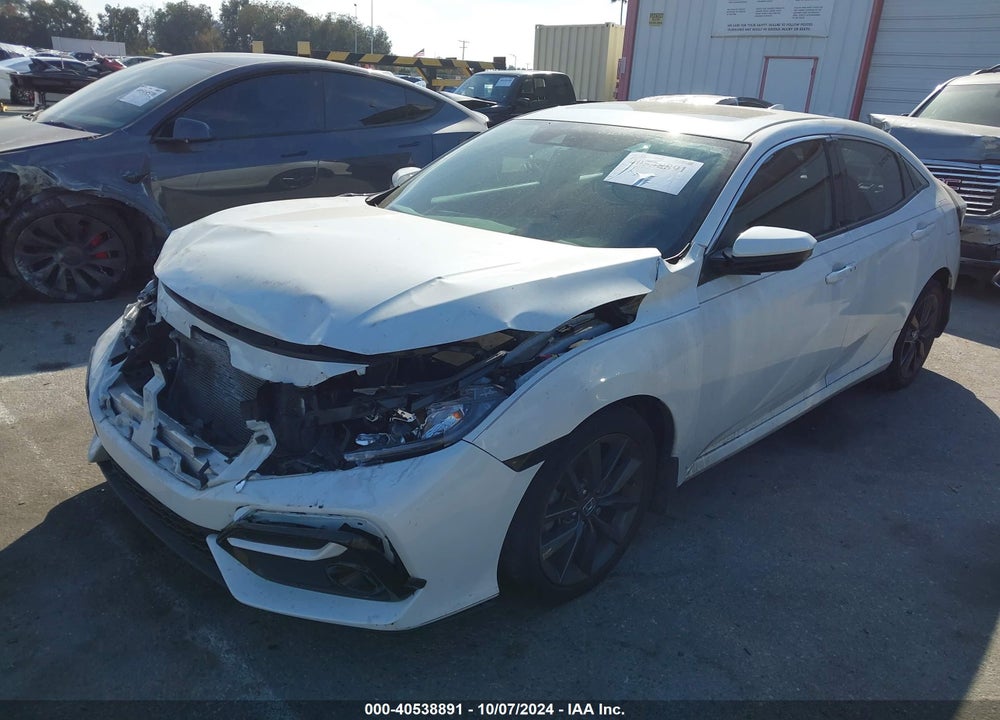2020 HONDA CIVIC EX VIN: SHHFK7H69LU222692