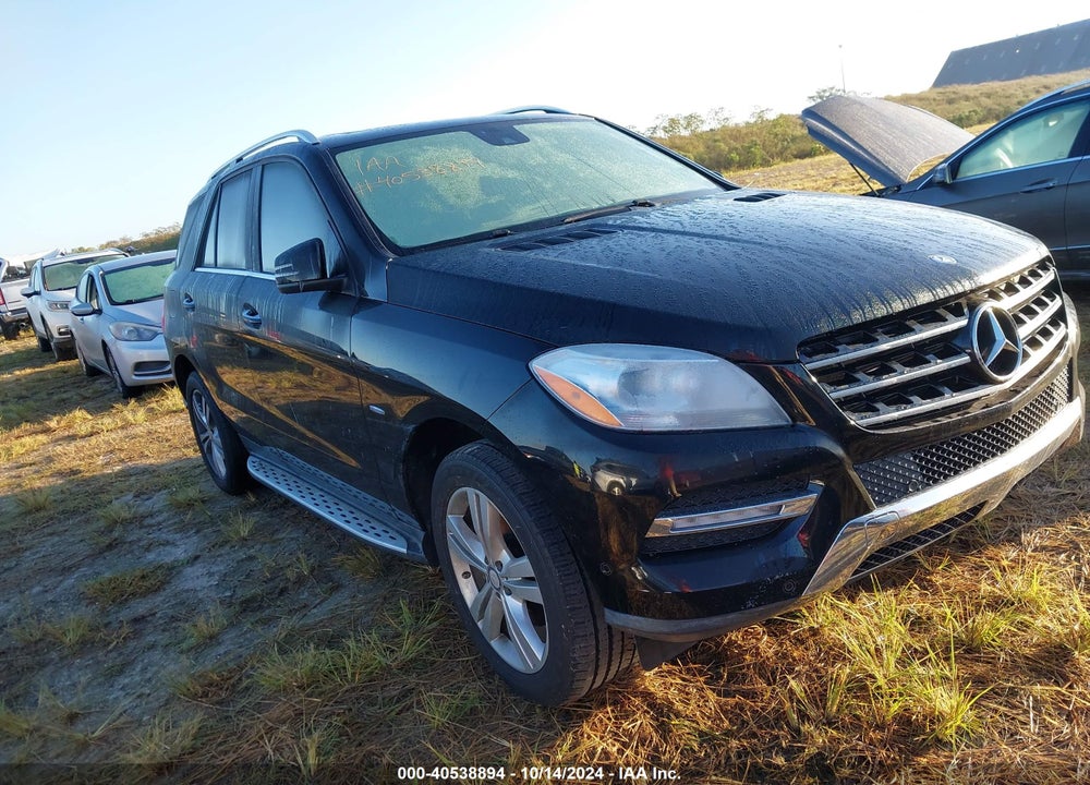 2012 MERCEDES-BENZ ML 350 4MATIC VIN: 4JGDA5HB4CA037192