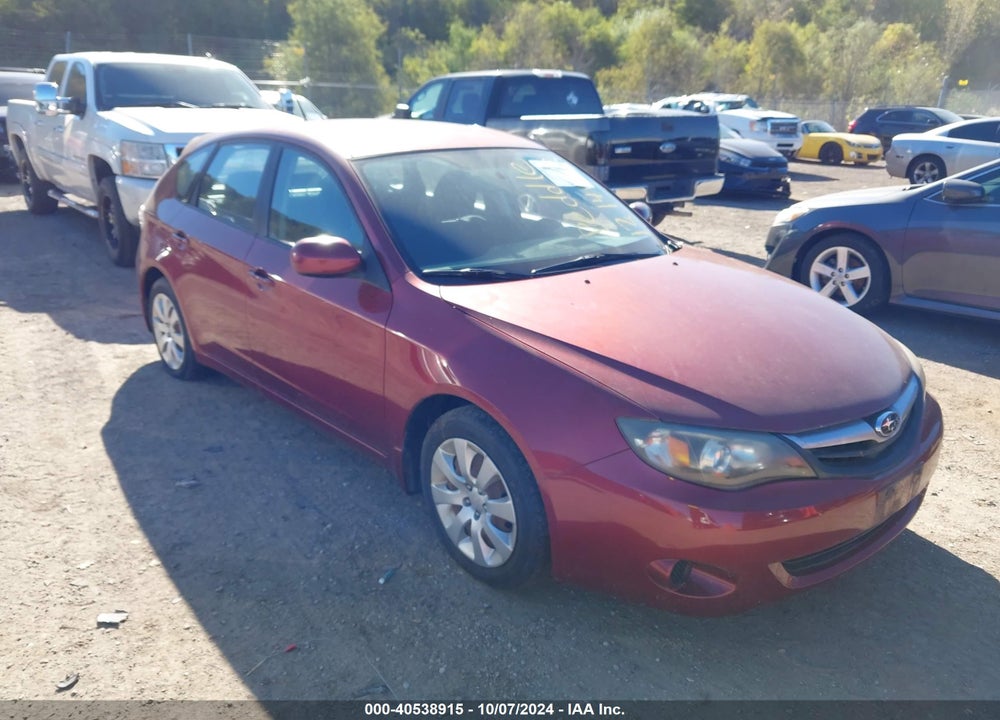 2010 SUBARU IMPREZA 2.5I VIN: JF1GH6A60AH819161