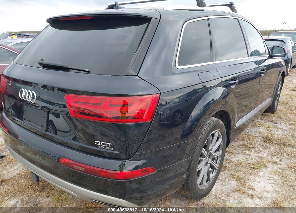 2017 AUDI Q7 3.0T PREMIUM VIN: WA1VAAF78HD049538