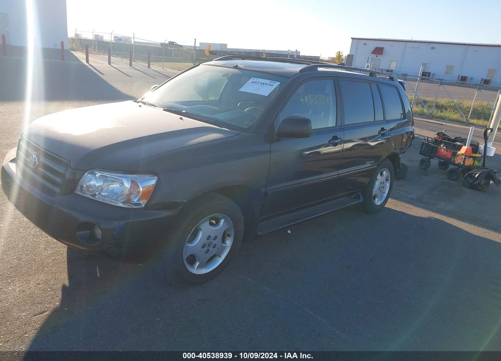 2007 TOYOTA HIGHLANDER LIMITED V6 VIN: JTEEP21A970190777