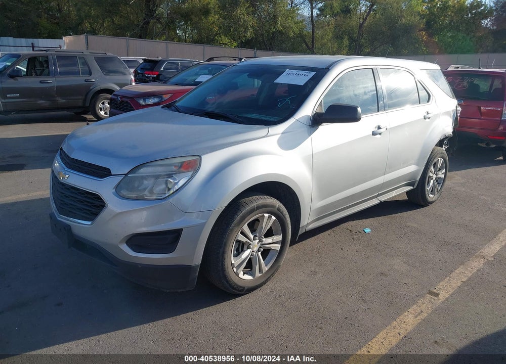 2017 CHEVROLET EQUINOX LS VIN: 2GNALBEKXH1606687