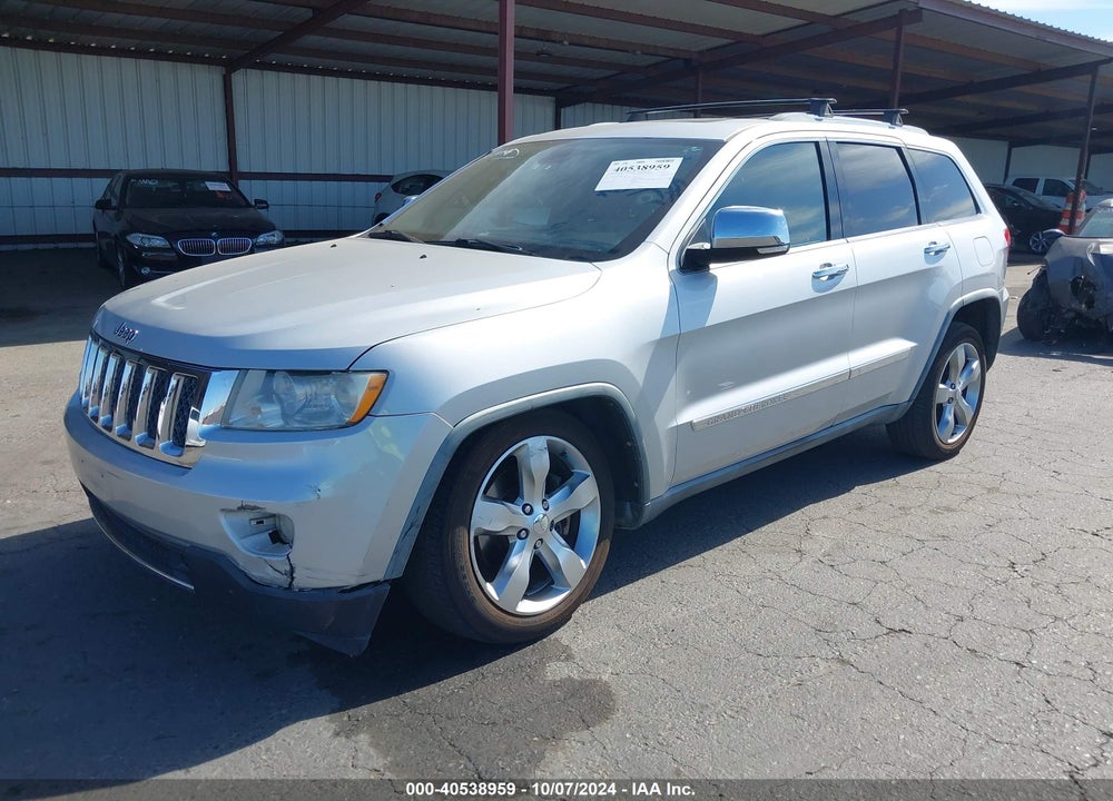 2011 JEEP GRAND CHEROKEE OVERLAND VIN: 1J4RR6GT7BC578558