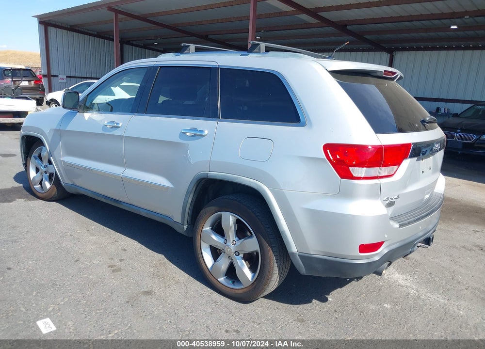 2011 JEEP GRAND CHEROKEE OVERLAND VIN: 1J4RR6GT7BC578558