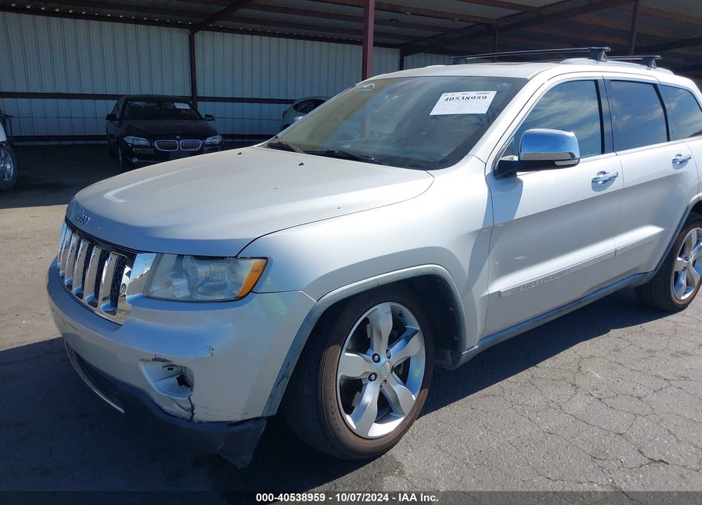 2011 JEEP GRAND CHEROKEE OVERLAND VIN: 1J4RR6GT7BC578558