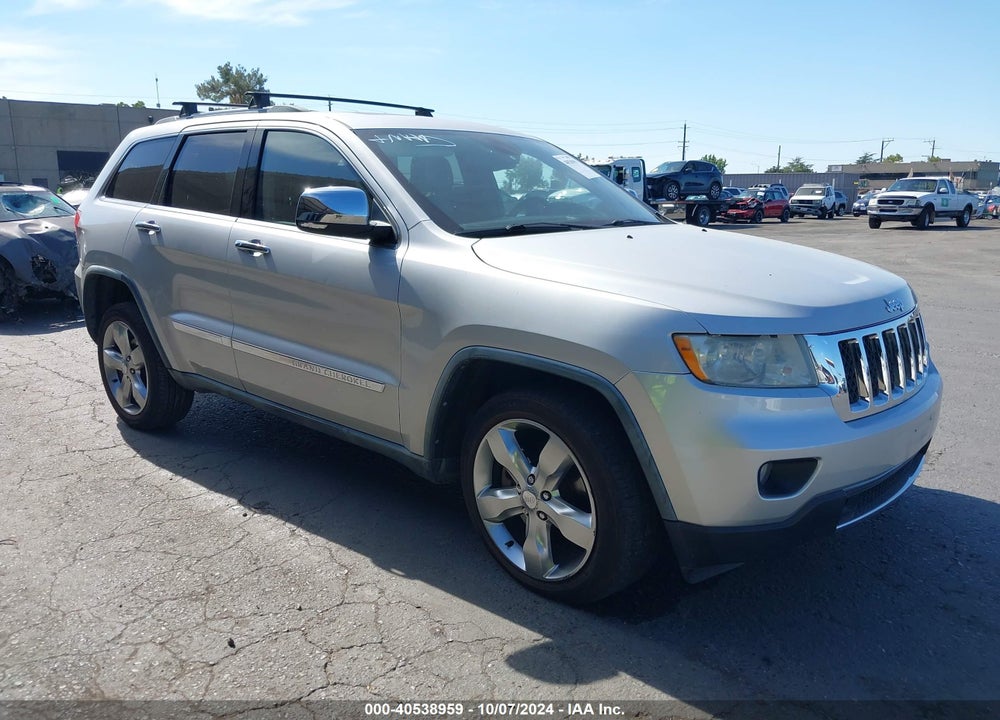 2011 JEEP GRAND CHEROKEE OVERLAND VIN: 1J4RR6GT7BC578558