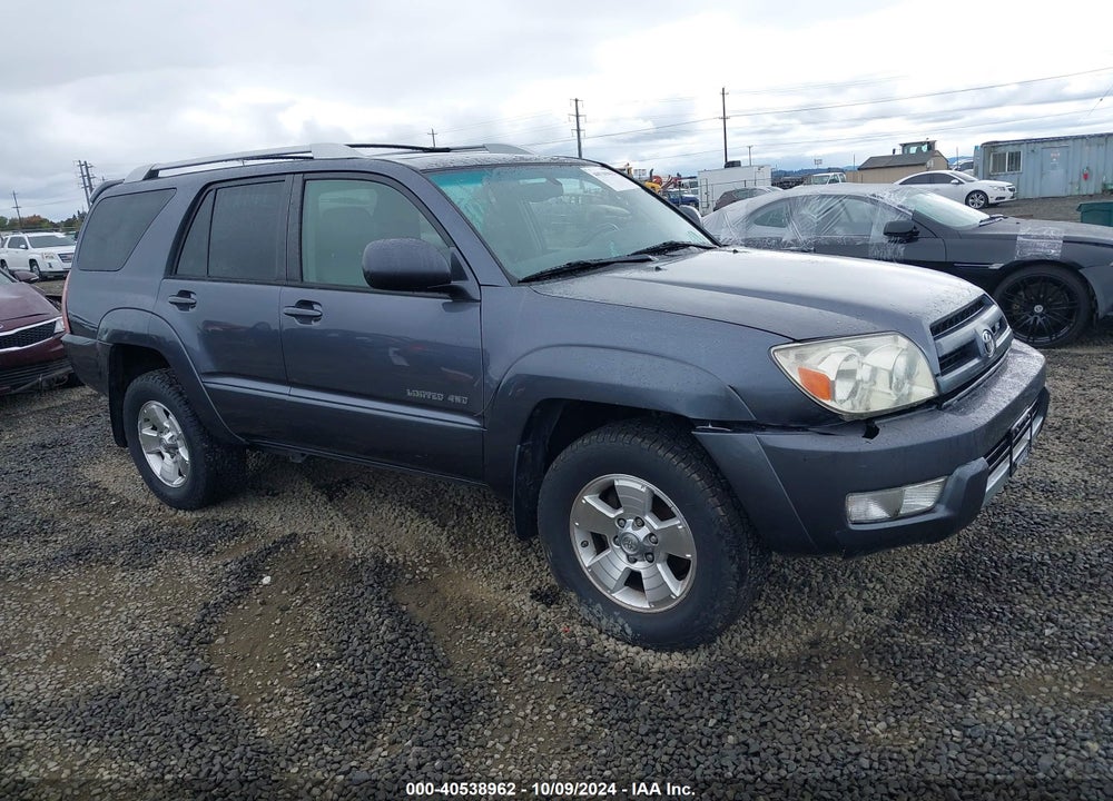 2004 TOYOTA 4RUNNER LIMITED V8 VIN: JTEBT17R848010742