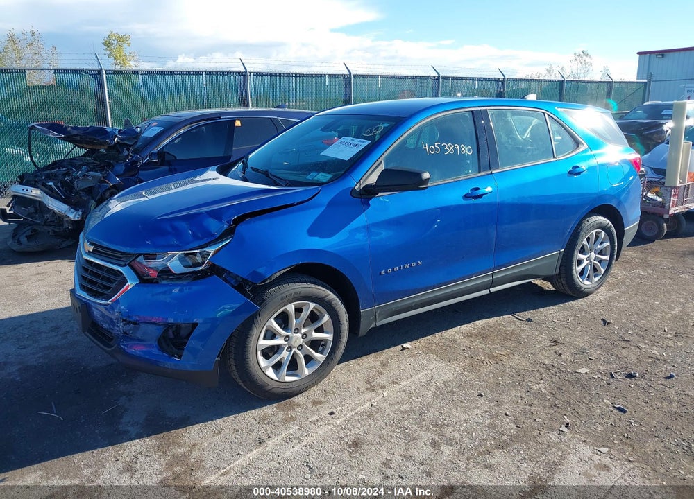 2019 CHEVROLET EQUINOX LS VIN: 3GNAXSEV4KS565404