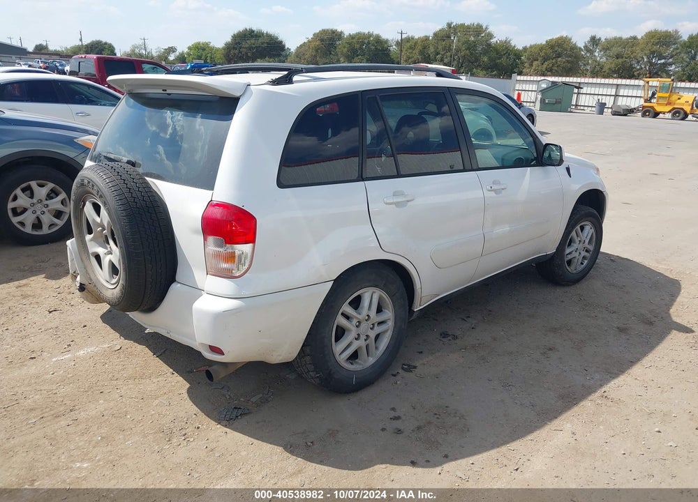 2002 TOYOTA RAV4 BASE (A4) VIN: JTEGH20V820056619