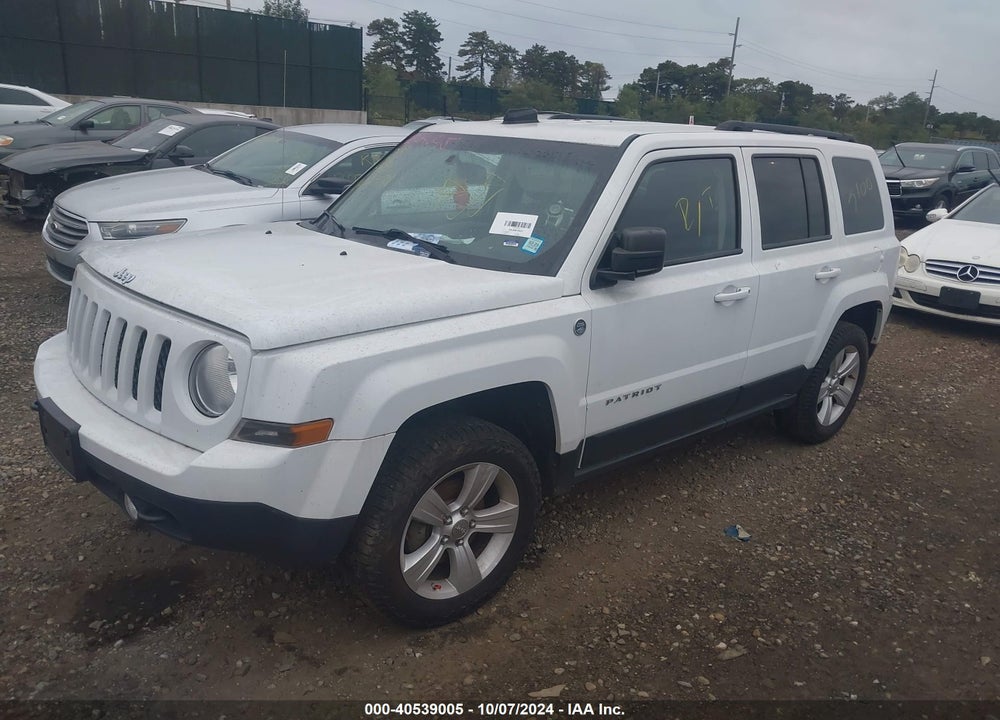 2015 JEEP PATRIOT LATITUDE VIN: 1C4NJRFB6FD376137