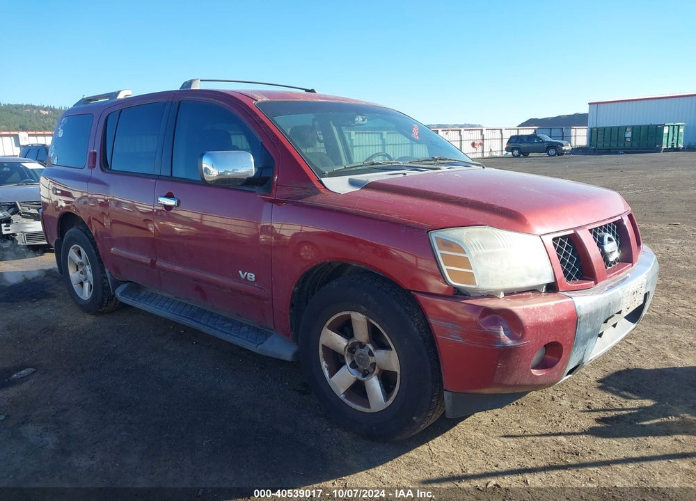 2006 NISSAN ARMADA SE VIN: 5N1AA08AX6N730326