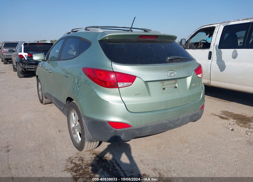 2013 HYUNDAI TUCSON GLS VIN: KM8JU3AC2DU685972