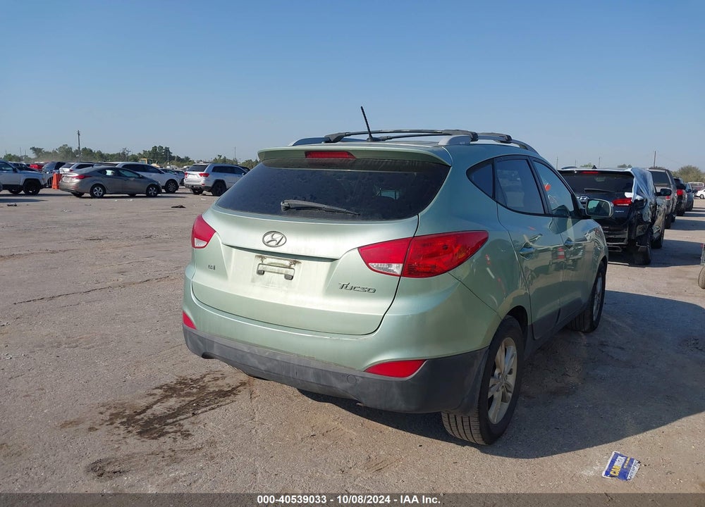 2013 HYUNDAI TUCSON GLS VIN: KM8JU3AC2DU685972