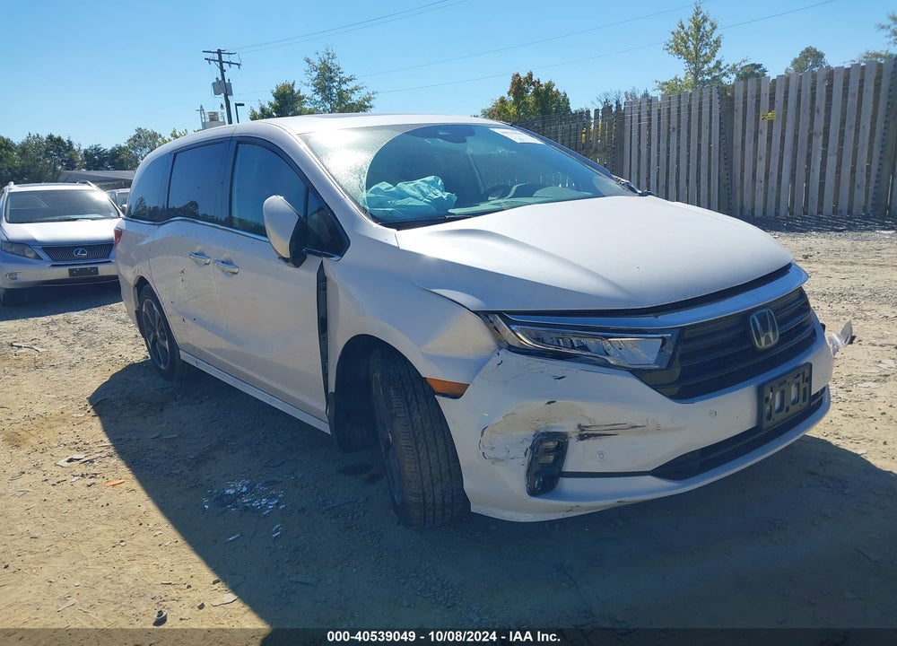 2024 HONDA ODYSSEY ELITE VIN: 5FNRL6H9XRB058829