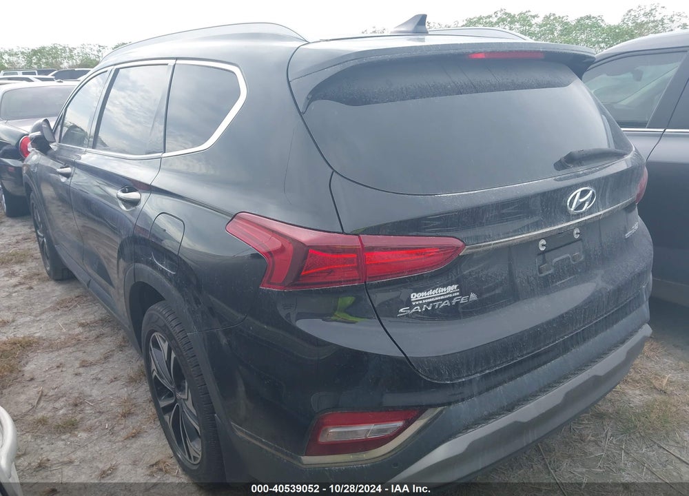 2020 HYUNDAI SANTA FE LIMITED 2.0T VIN: 5NMS5CAA7LH279051