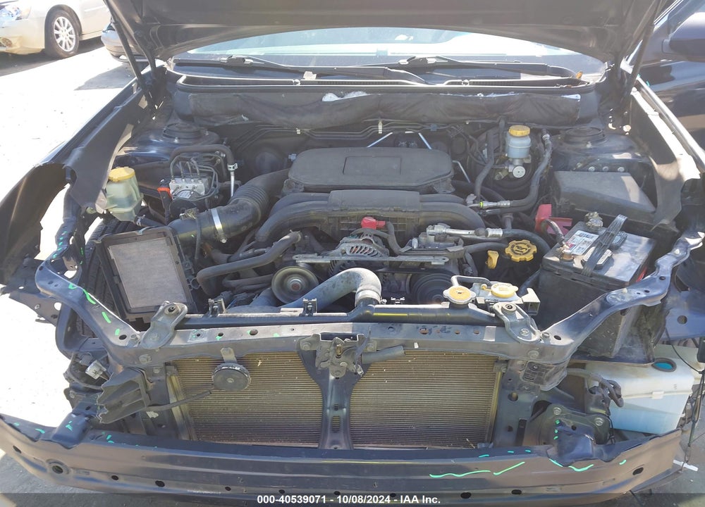 2012 SUBARU OUTBACK 2.5I VIN: 4S4BRBAC6C3209616