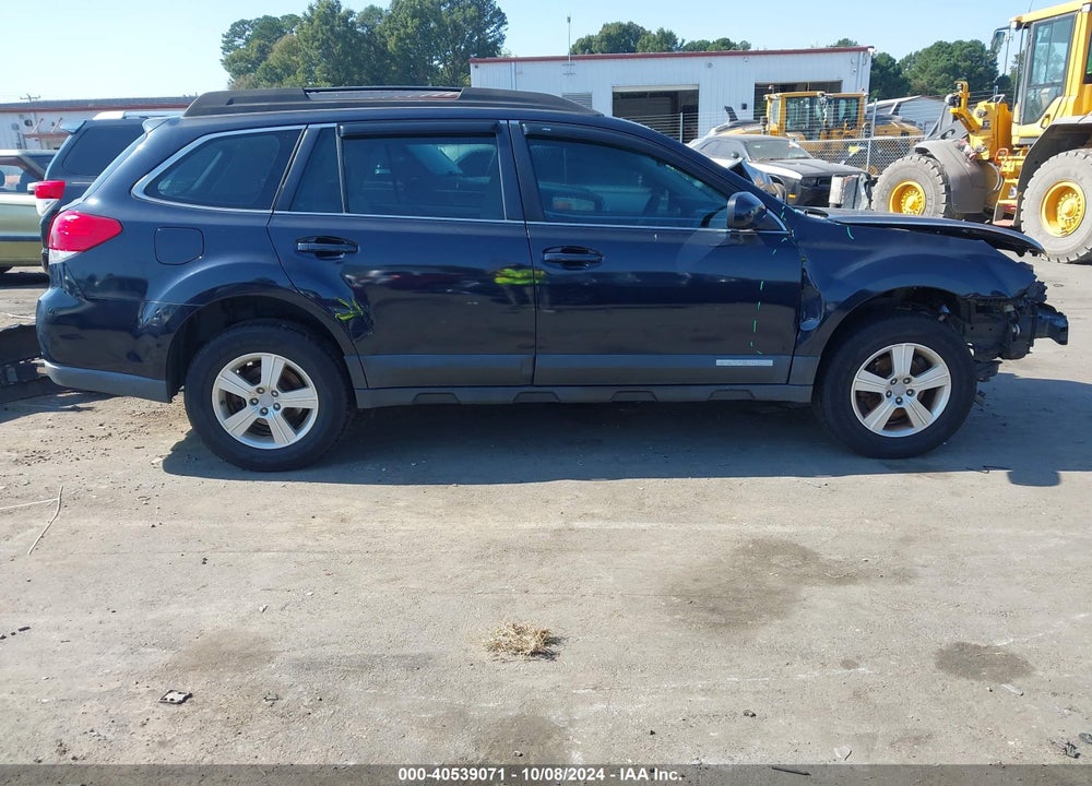 2012 SUBARU OUTBACK 2.5I VIN: 4S4BRBAC6C3209616
