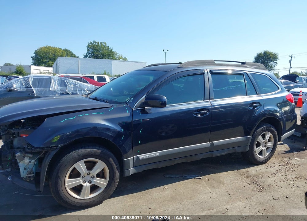 2012 SUBARU OUTBACK 2.5I VIN: 4S4BRBAC6C3209616