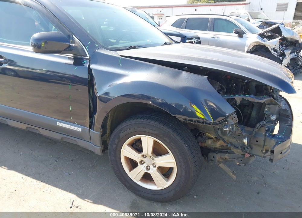 2012 SUBARU OUTBACK 2.5I VIN: 4S4BRBAC6C3209616