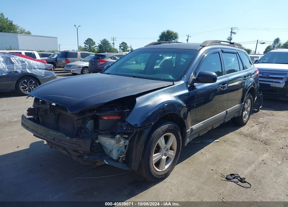 2012 SUBARU OUTBACK 2.5I VIN: 4S4BRBAC6C3209616