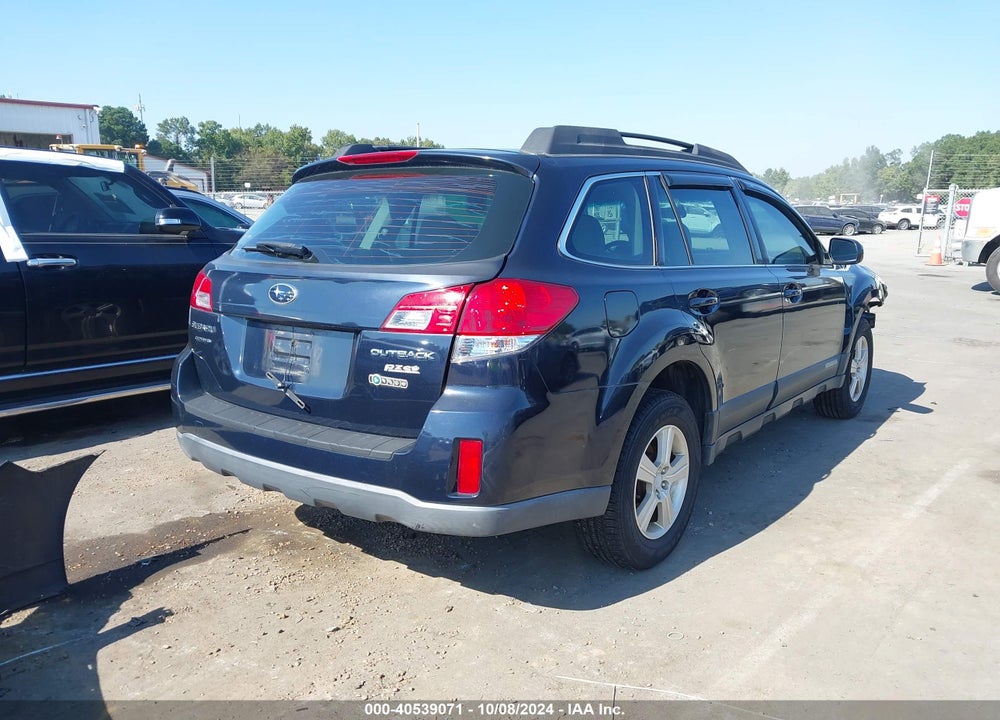2012 SUBARU OUTBACK 2.5I VIN: 4S4BRBAC6C3209616