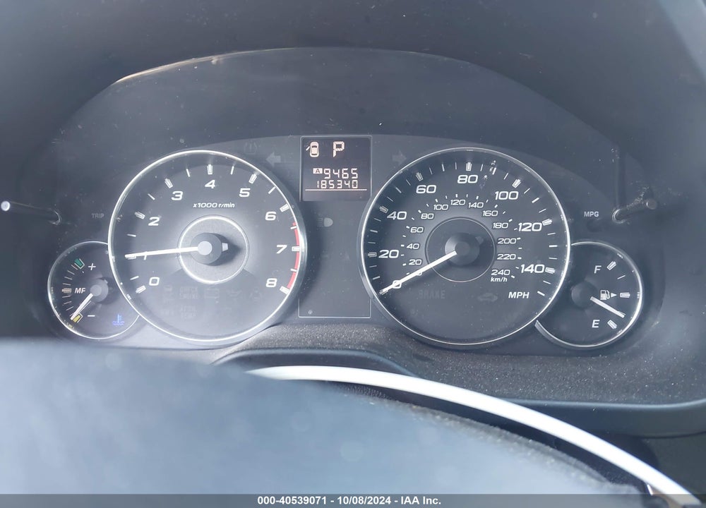 2012 SUBARU OUTBACK 2.5I VIN: 4S4BRBAC6C3209616