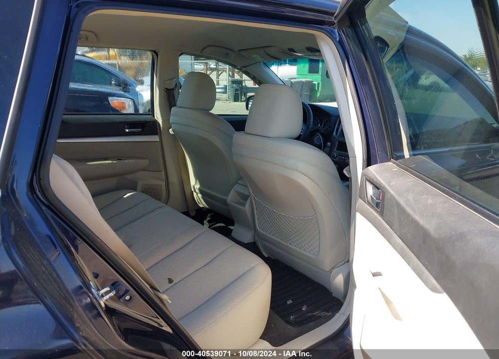 2012 SUBARU OUTBACK 2.5I VIN: 4S4BRBAC6C3209616