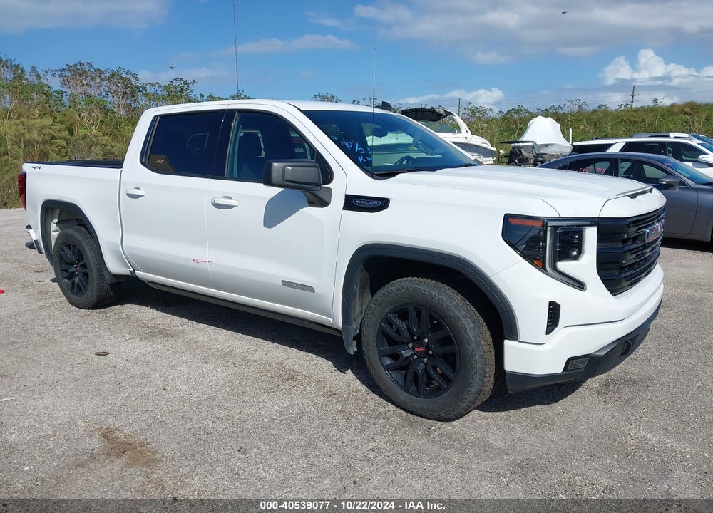 2024 GMC SIERRA 1500 4WD SHORT BOX ELEVATION WITH 3SB VIN: 3GTUUCED4RG100467