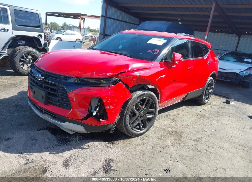 2022 CHEVROLET BLAZER FWD 3LT VIN: 3GNKBDRS1NS175301