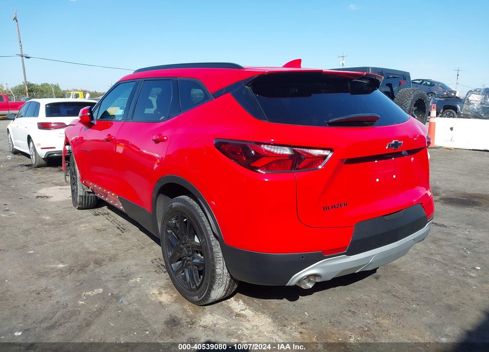 2022 CHEVROLET BLAZER FWD 3LT VIN: 3GNKBDRS1NS175301