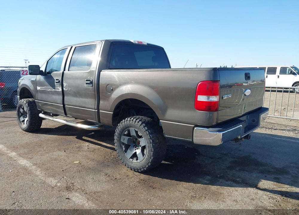 2007 FORD F-150 XLT VIN: 1FTRW12W47KC10287