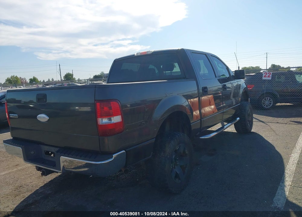 2007 FORD F-150 XLT VIN: 1FTRW12W47KC10287