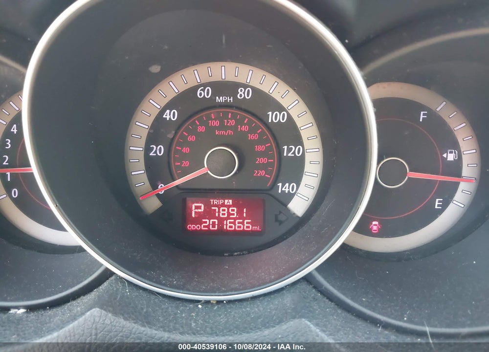 2012 KIA FORTE LX VIN: KNAFT4A24C5558611