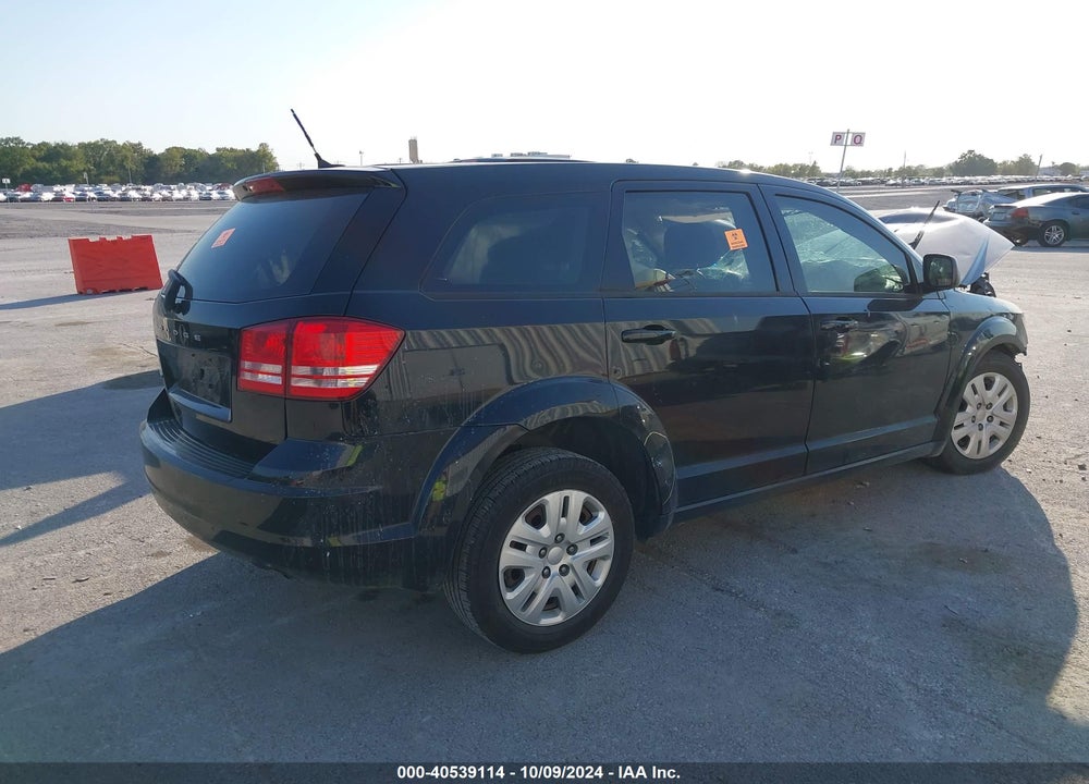 2014 DODGE JOURNEY AMERICAN VALUE PKG VIN: 3C4PDCAB1ET192673