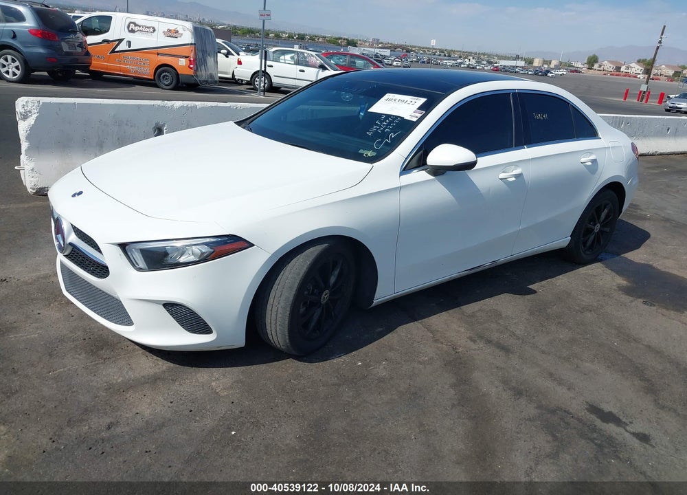 2019 MERCEDES-BENZ A 220 VIN: WDD3G4EB0KW020779