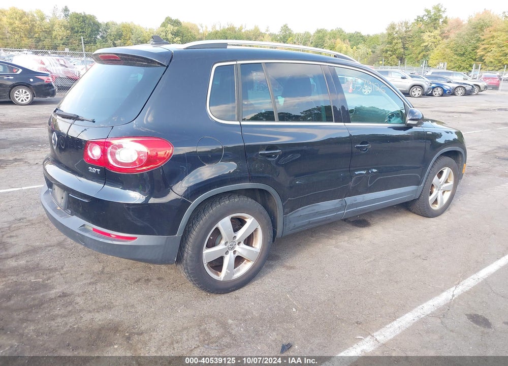 2010 VOLKSWAGEN TIGUAN WOLFSBURG EDITION VIN: WVGBV7AX5AW514810