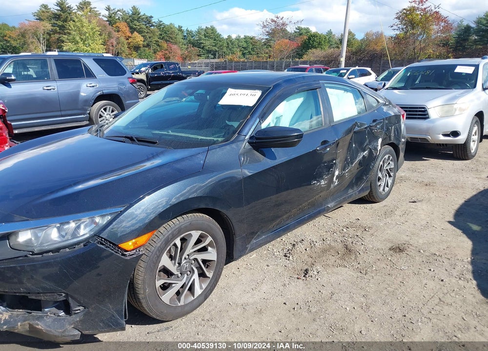 2018 HONDA CIVIC EX VIN: 19XFC2F76JE017685
