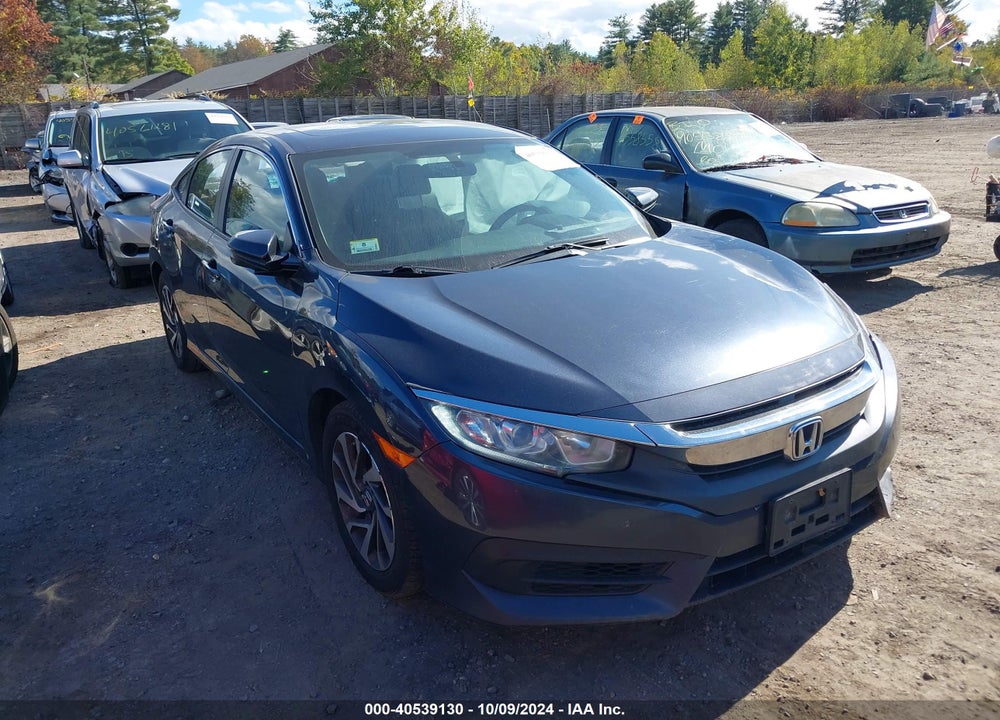 2018 HONDA CIVIC EX VIN: 19XFC2F76JE017685